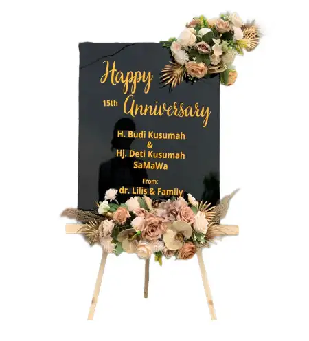 Papan Bunga Akrilik Kepulauan Anambas